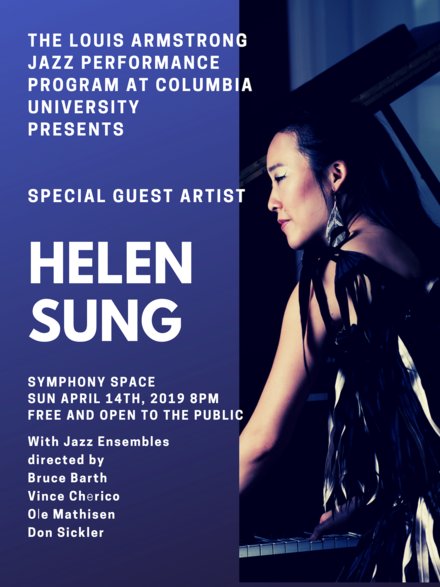 Picture of Jazz Ensembles with special guest, Helen Sung @ Symphony Space