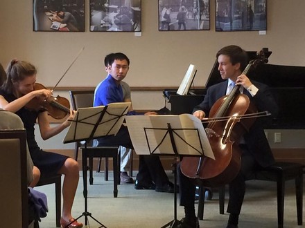 Picture of Columbia University Chamber Ensemble in Recital