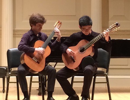 Picture of Columbia Chamber Players at Carnegie Hall