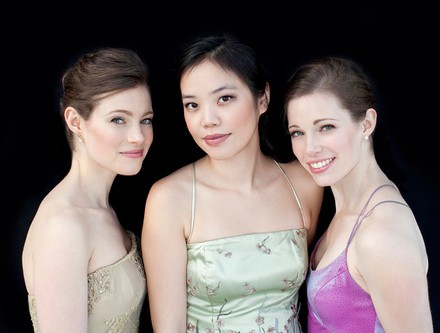 Picture of guest artists - Claremont Trio (Emily Bruskin, violin Julia Bruskin, cello Andrea Lam, piano)