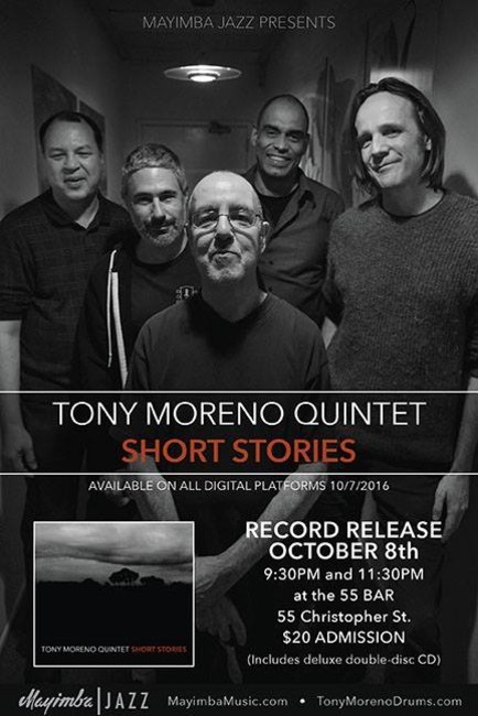 Picture of Tony Moreno Record Release - Short Stories at 55 Bar 