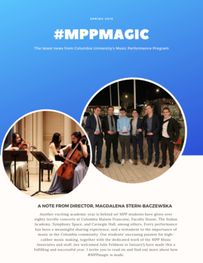 Picture of MPP SPRING 2019 NEWSLETTER