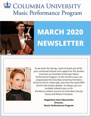 Picture of MARCH 2020 NEWSLETTER
