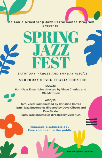 Picture of SPRING JAZZ FESTIVAL @ SYMPHONY SPACE flyer