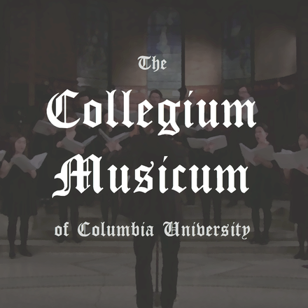 Picture of a flyer for The COLLEGIUM MUSICUM OF COLUMBIA UNIVERSITY