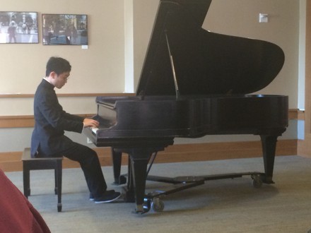 Picture of a piano recital