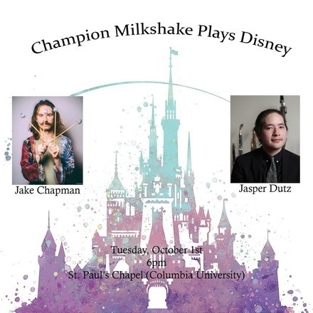 Picture of a flyer for Champion Milkshake Plays Disney @ St Paul's