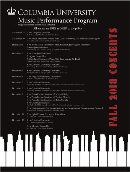 Picture of a flyer for Piano Recitals - Students of Dmitry Alexeev @ Maison Francaise