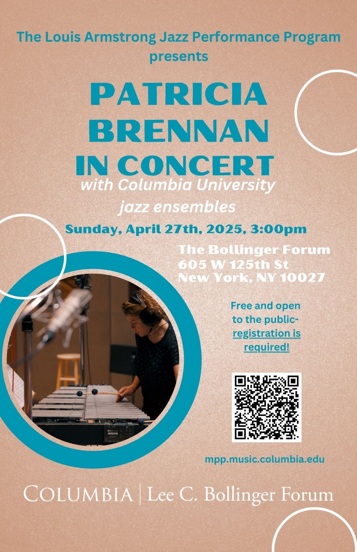 Special Guest Artist Patricia Brennan In Concert 