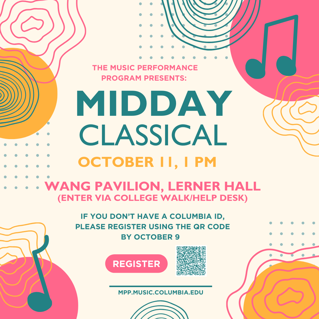 MidDay Music Poster
