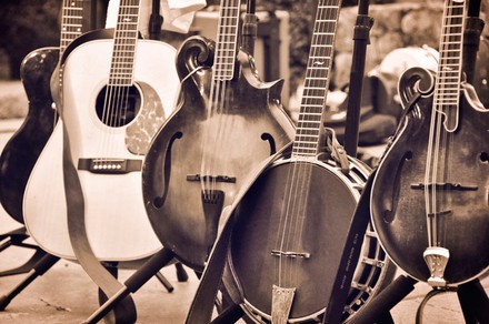 Bluegrass Ensemble Spring Concert 2016 @ Italian Academy Picture of String Instruments