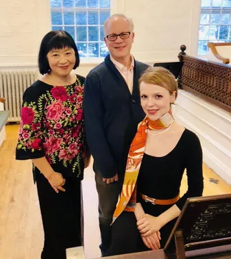 Picture of WORLD PREMIERE OF PETER SUSSER'S EARLY MIDSUMMER GIVEN BY MAGDALENA STERN-BACZEWSKA AND MUNEKO OTANI