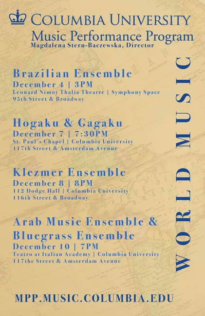 Picture of Columbia University Music Performance program 