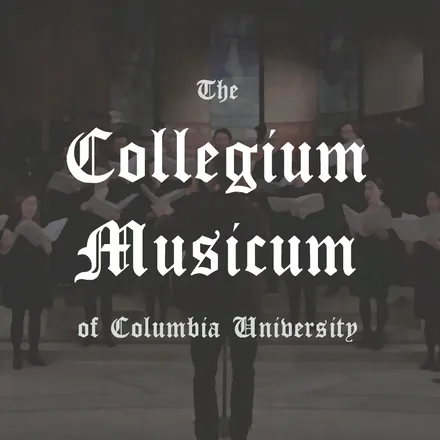 Picture of a flyer for The COLLEGIUM MUSICUM OF COLUMBIA UNIVERSITY