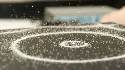 Picture of rings of salt