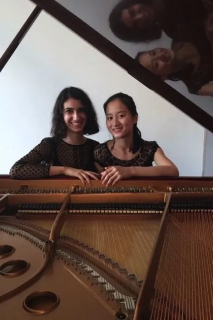 Picture of Mia Bramel and Angela Yu @ Faculty House