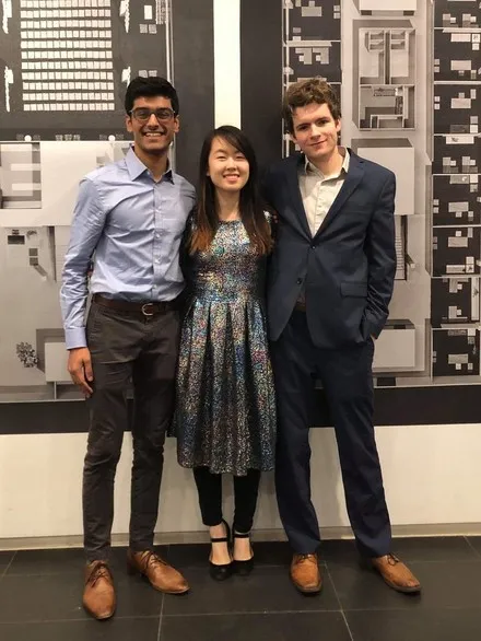 Picture of Jennifer Chen, Jayant Subramanian, and Jacob Austin