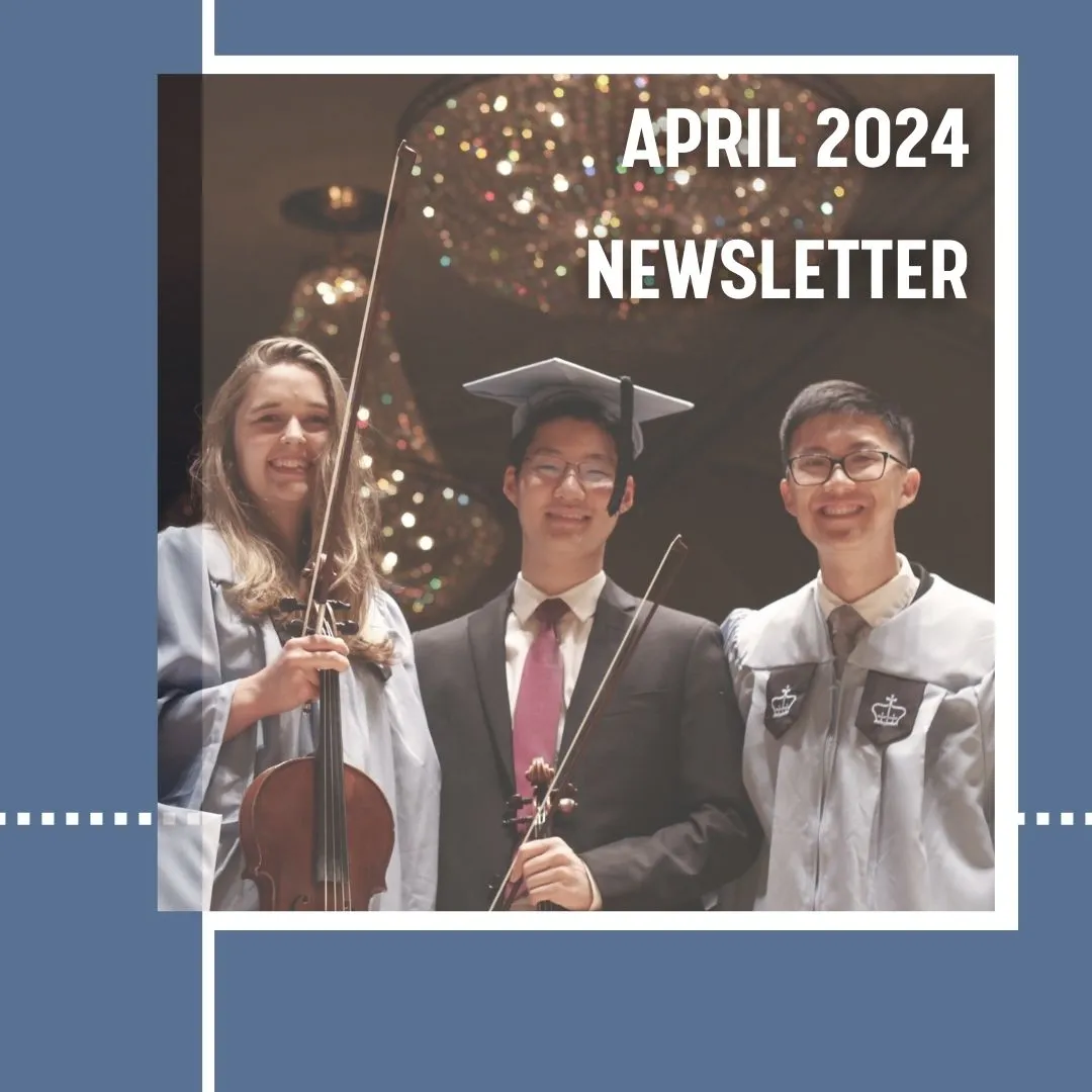 Aprril newsletter cover photo