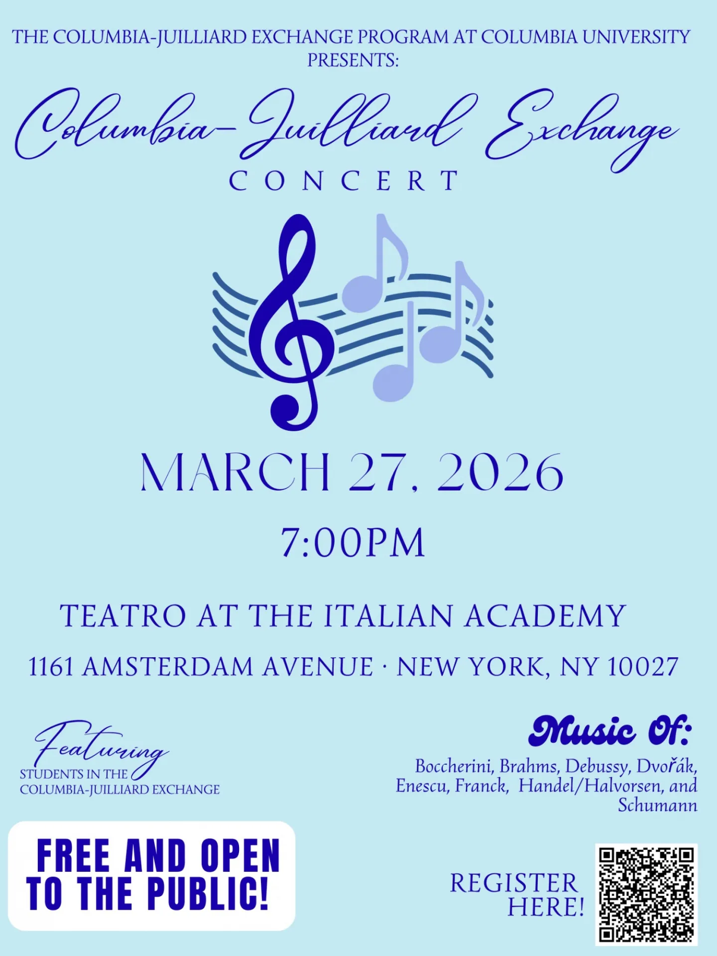 Columbia-Juilliard Exchange