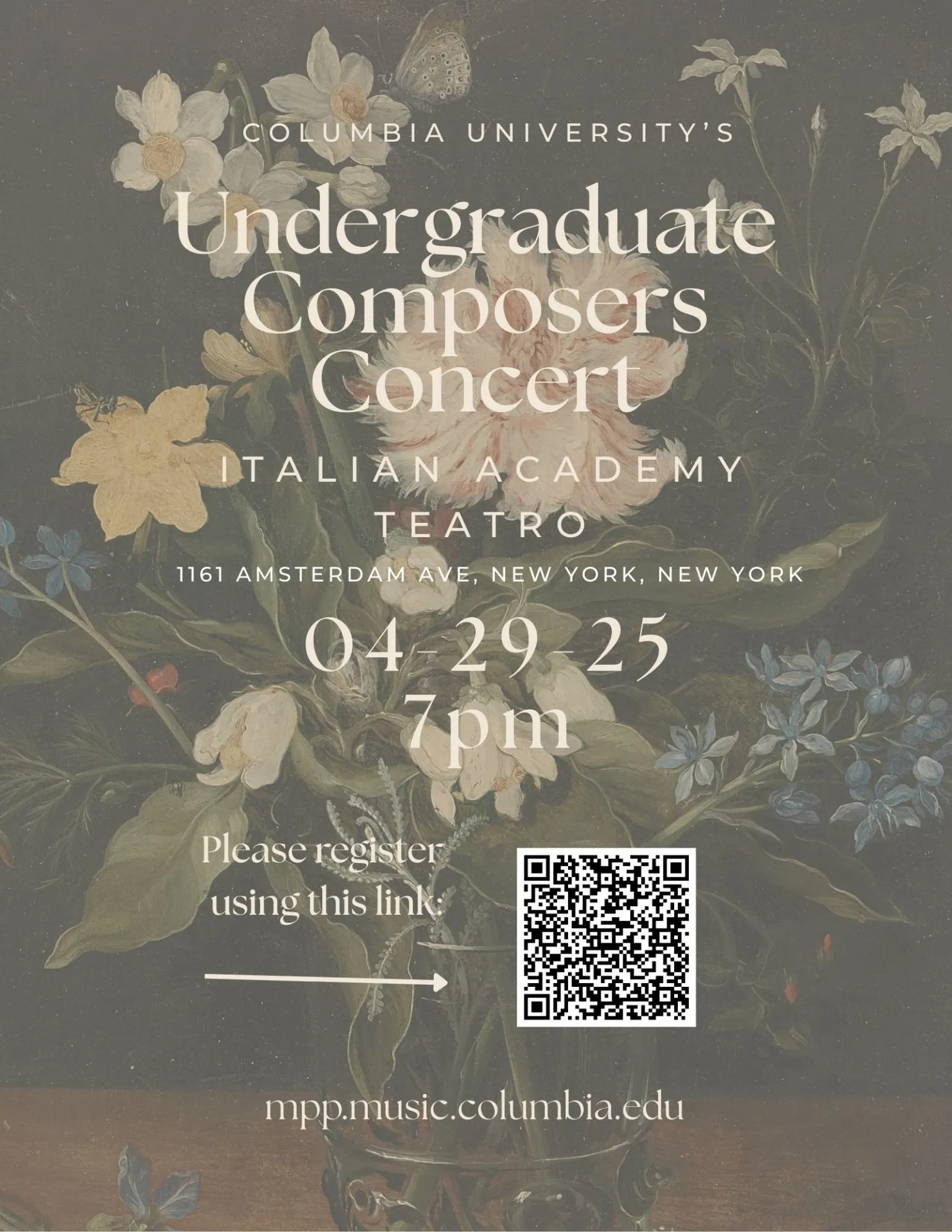 Columbia University's Undergraduate Composers Concert 